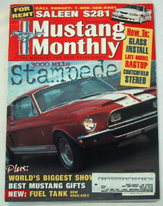 MUSTANG MONTHLY 1996 DEC - S281 PACE CAR, 429CJ MACH